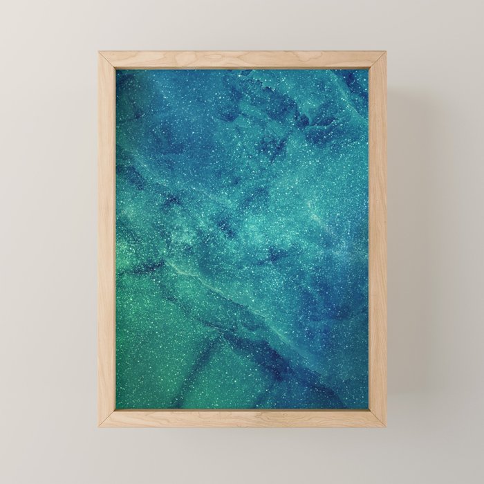 Space Marble Mini Art Print Gallery Image 1