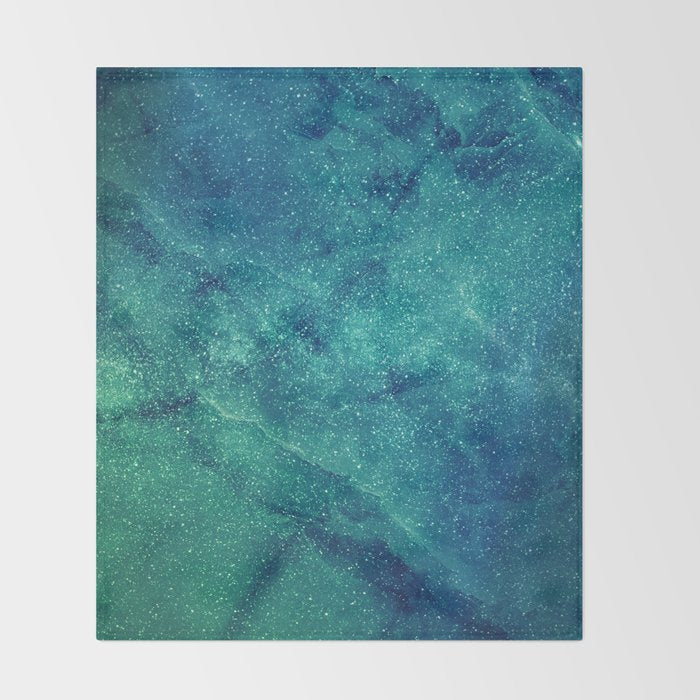 Space Marble Throw Blanket Gallery Image 2