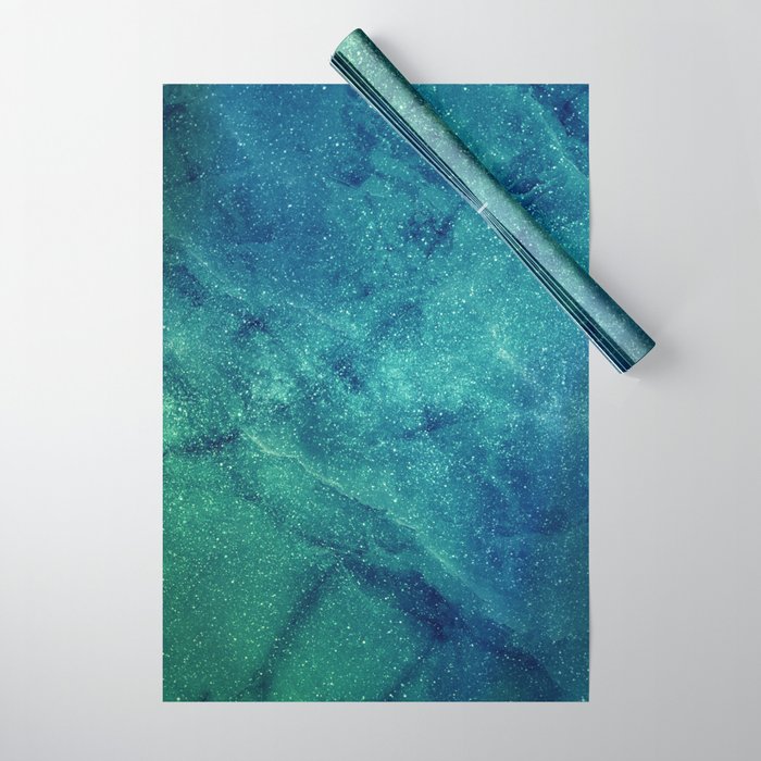 Space Marble Wrapping Paper Gallery Image 1