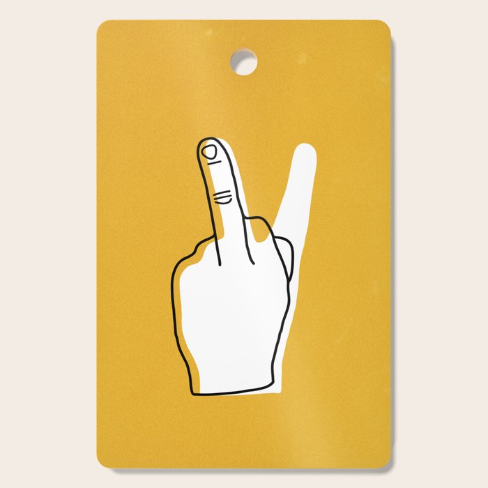 Two Moods Only Cutting Board Gallery Image 1