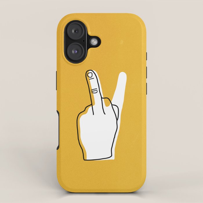 Two Moods Only iPhone Case Gallery Image 1