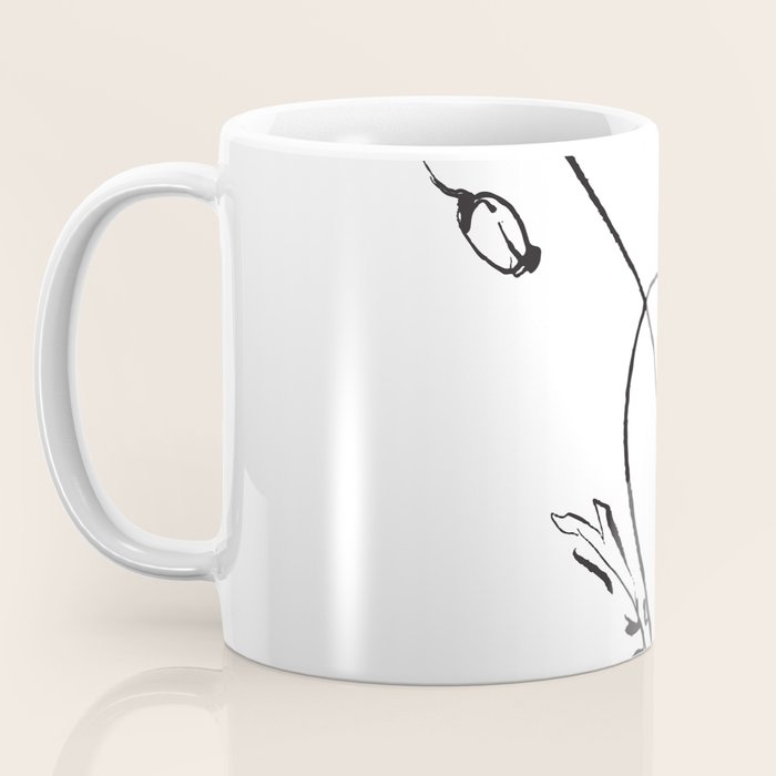 Butterfly on a little flower 5 Coffee Mug Gallery Image 3