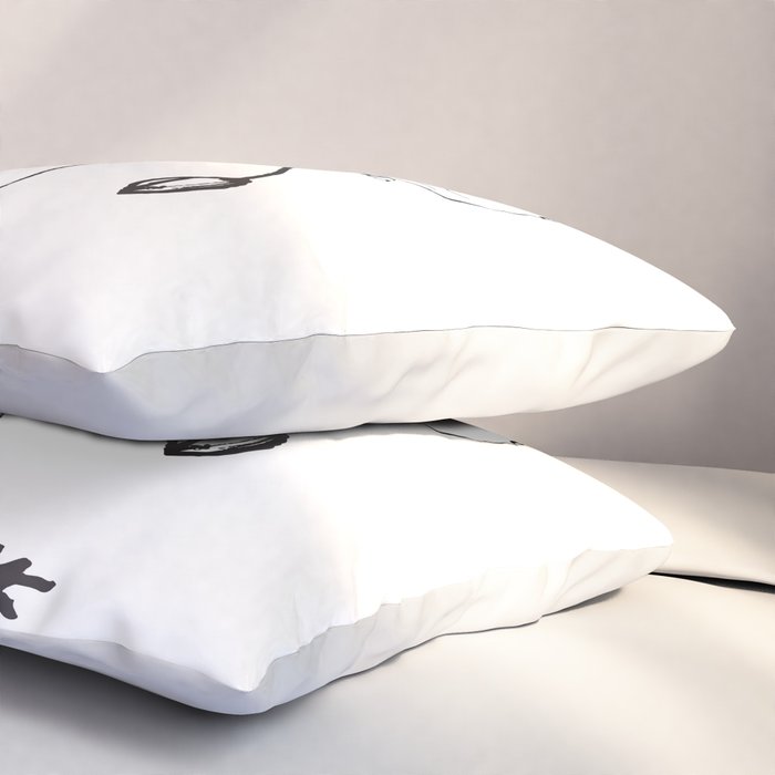 Butterfly on a little flower 5 Pillow Sham Gallery Image 3