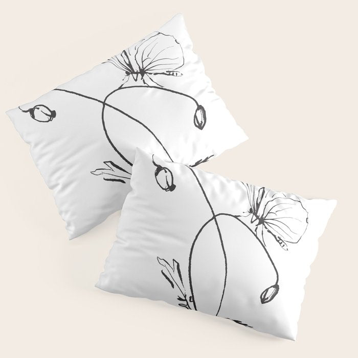 Butterfly on a little flower 5 Pillow Sham Gallery Image 3