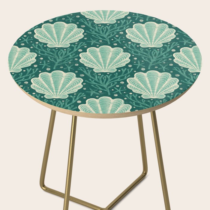 Seashell - sea green Side Table Gallery Image 2
