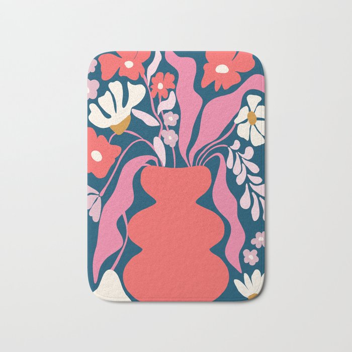 Blushing flower pot  Bath Mat Gallery Image 1