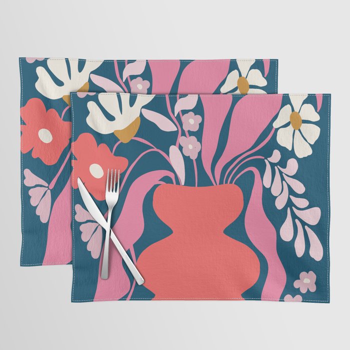 Blushing flower pot  Placemat Gallery Image 1