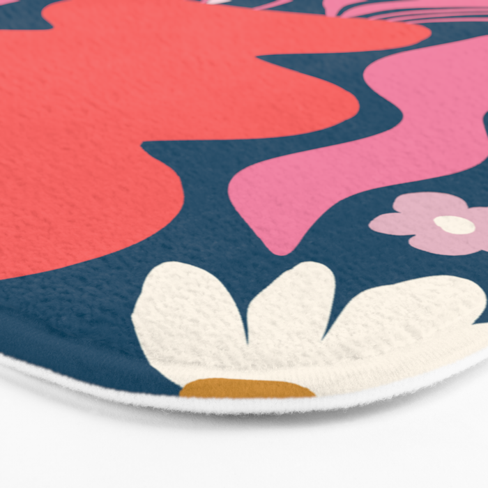Blushing flower pot  Bath Mat Gallery Image 3