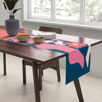 Blushing flower pot  Table Runner Gallery Image 2