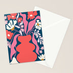 Blushing flower pot  Stationery Card Gallery Image 2