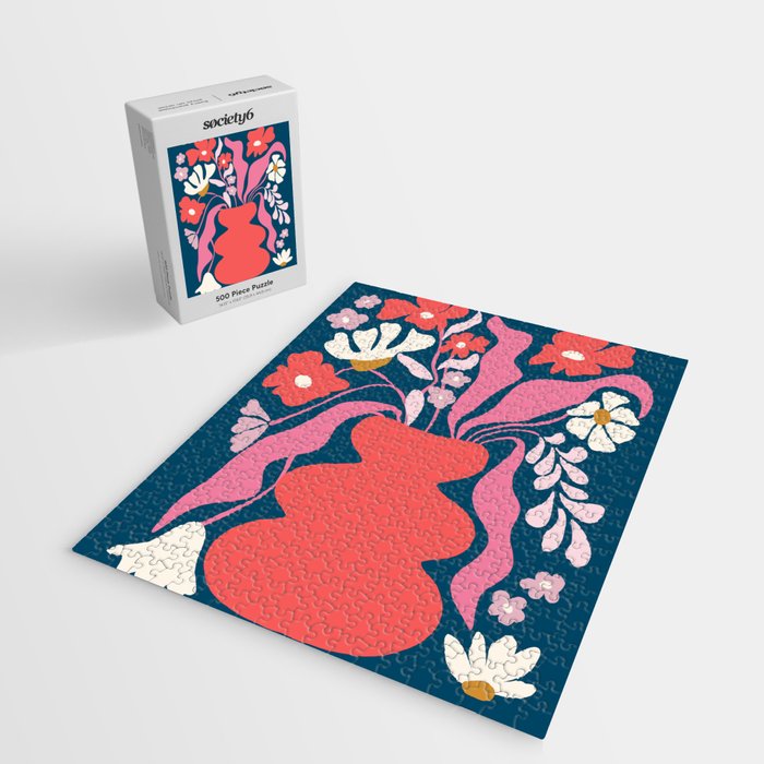 Blushing flower pot  Jigsaw Puzzle Gallery Image 2