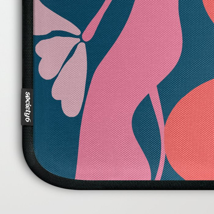 Blushing flower pot  Laptop Sleeve Gallery Image 3