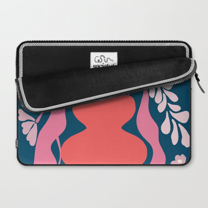 Blushing flower pot  Laptop Sleeve Gallery Image 2