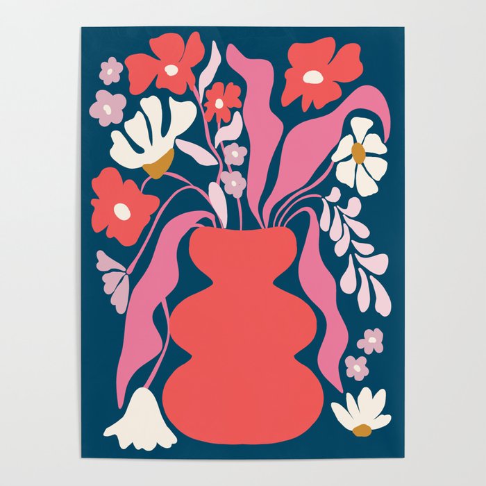 Blushing flower pot  Poster Gallery Image 4