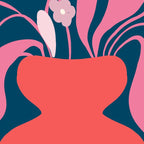 Blushing flower pot  Coffee Mug Gallery Image 2
