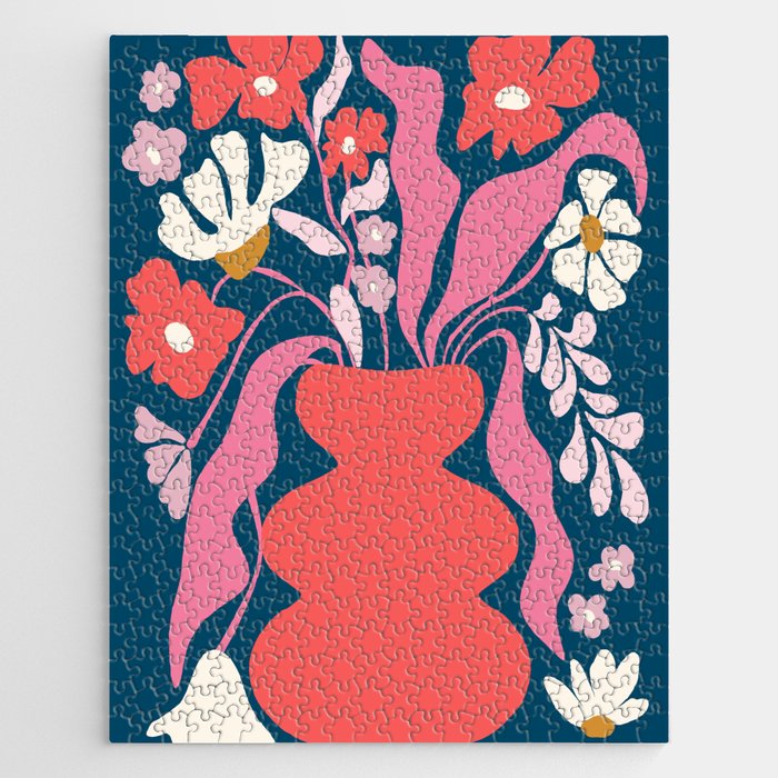 Blushing flower pot  Jigsaw Puzzle Gallery Image 1