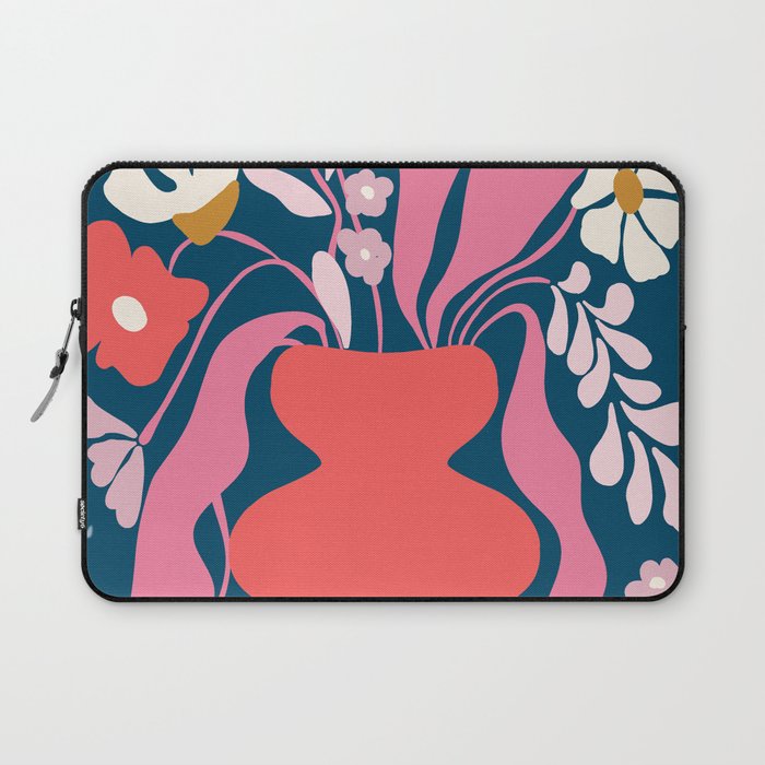 Blushing flower pot  Laptop Sleeve Gallery Image 1