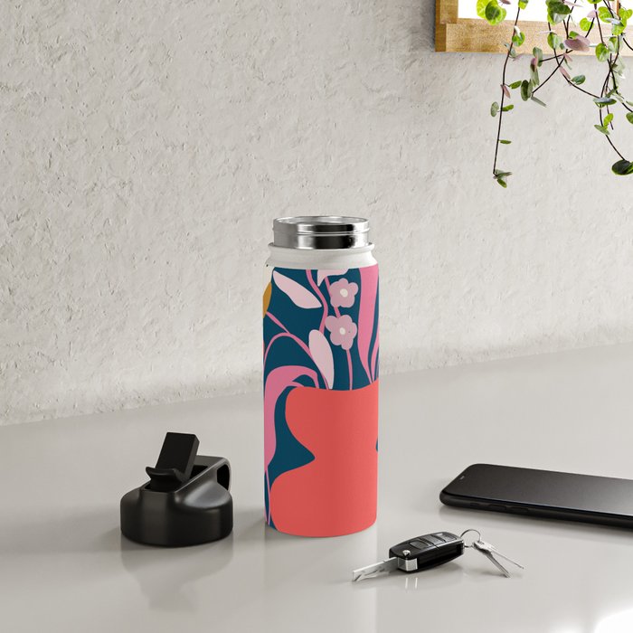 Blushing flower pot  Water Bottle Gallery Image 4