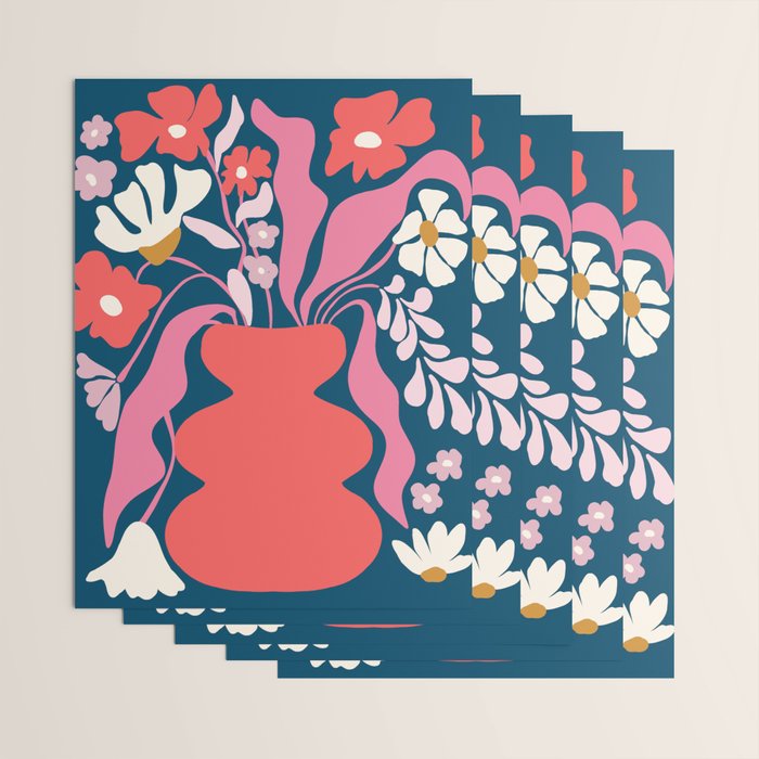 Blushing flower pot  Wrapping Paper Gallery Image 3