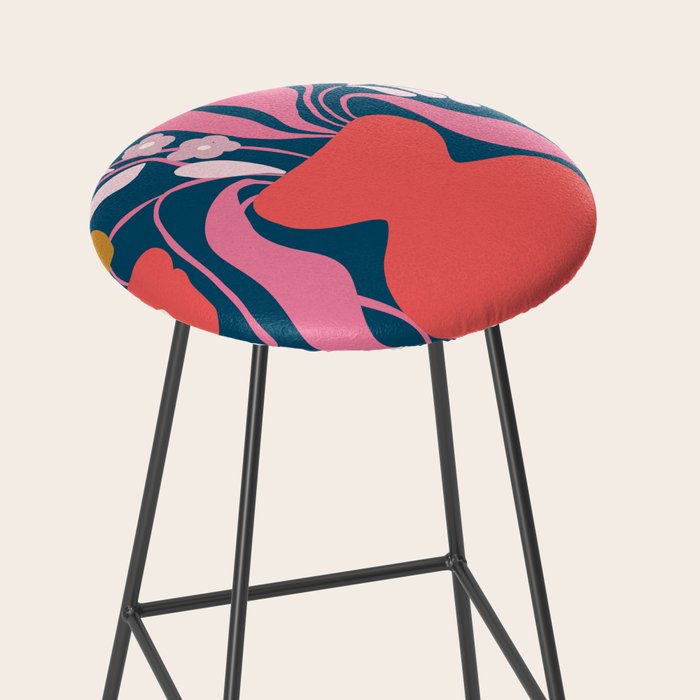 Blushing flower pot  Stool Gallery Image 2