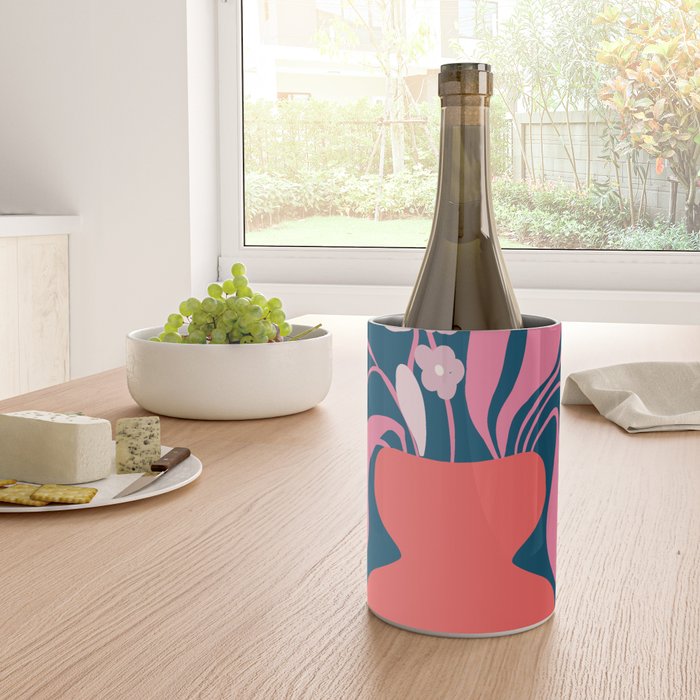 Blushing flower pot  Wine Chiller Gallery Image 4