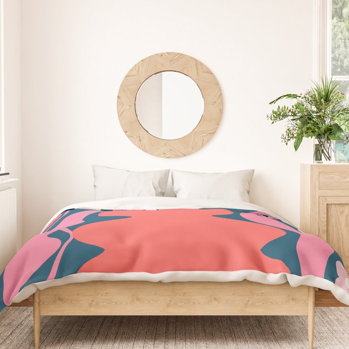 Blushing flower pot  Duvet Cover Gallery Image 3