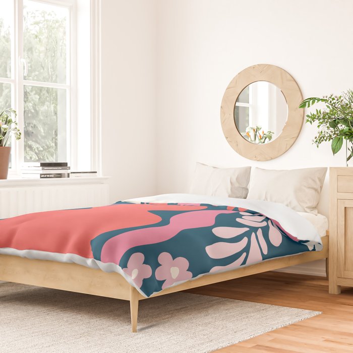 Blushing flower pot  Duvet Cover Gallery Image 2