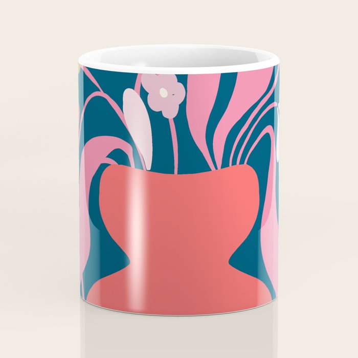 Blushing flower pot  Coffee Mug Gallery Image 4