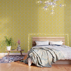 Wavy retro psychedelic pattern Wallpaper Gallery Image 3