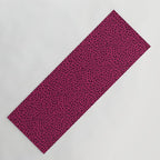 PINK LEOPARD PRINT â Hot Pink | Collection : Punk Rock Animal Prints | Yoga Mat Gallery Image 1