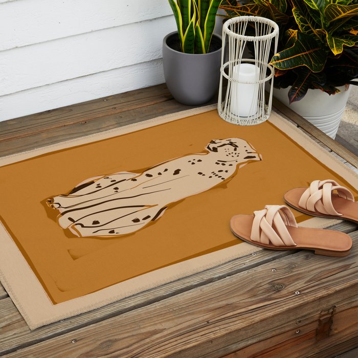 Cheetah 9 Outdoor Rug Gallery Image 2