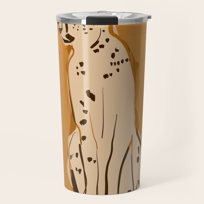 Cheetah 9 Travel Mug Gallery Image 1