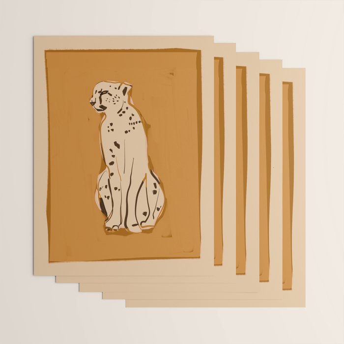 Cheetah 9 Wrapping Paper Gallery Image 3