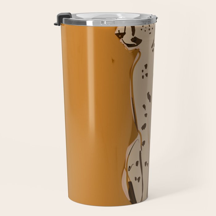 Cheetah 9 Travel Mug Gallery Image 3