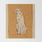 Cheetah 9 Throw Blanket Gallery Image 2