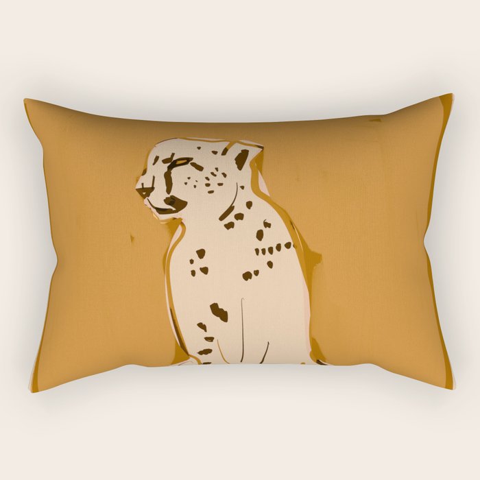 Cheetah 9 Rectangular Pillow Gallery Image 1
