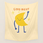 Good night Wall Tapestry Gallery Image 4