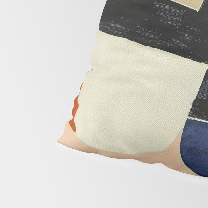 Rhythm of Shapes Pillow Sham Gallery Image 4