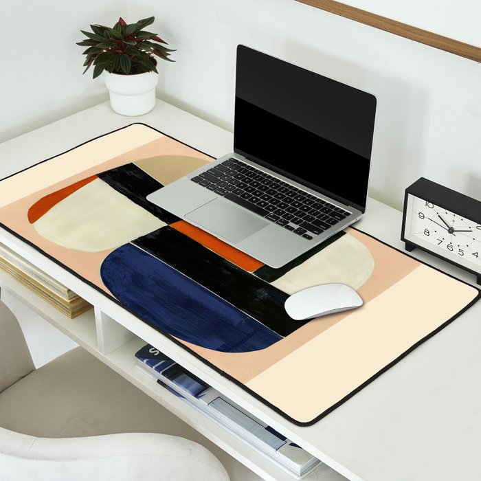 Rhythm of Shapes Desk Mat Gallery Image 2