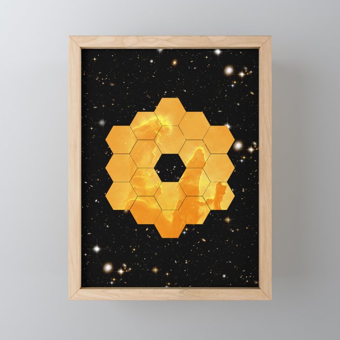 James Webb Space Telescope Jwst Nasa â Space Poster Mini Art Print Gallery Image 1