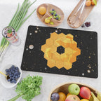 James Webb Space Telescope JWST NASA â space poster Cutting Board Gallery Image 2