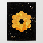 James Webb Space Telescope JWST NASA â space poster Poster Gallery Image 4