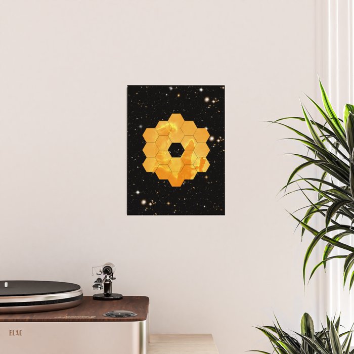 James Webb Space Telescope JWST NASA â space poster Poster Gallery Image 2