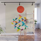 Great Bird Migration Wall Mural Gallery Image 1