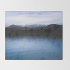 Cold Water - 80/365 nature lake photography Throw Blanket Gallery Image 2