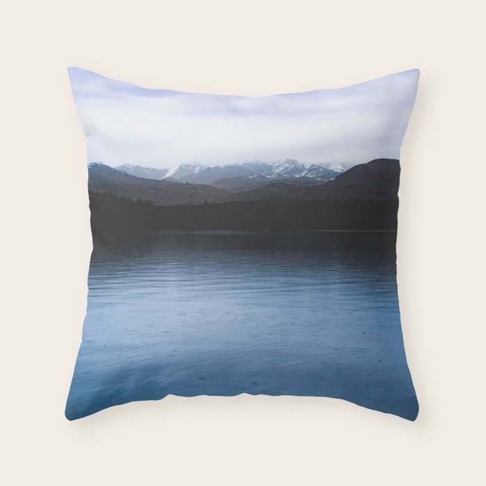 Cold Water - 80/365 nature lake photography Throw Pillow Gallery Image 6