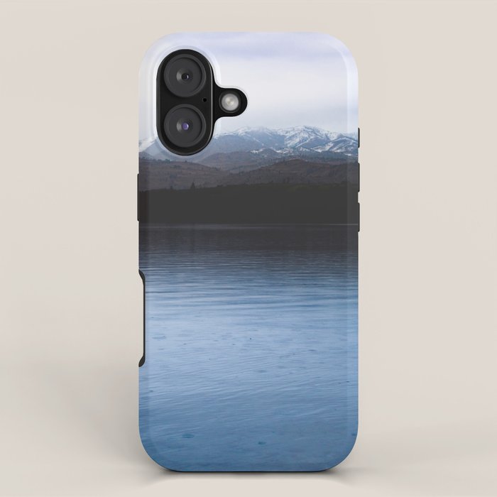 Cold Water - 80/365 nature lake photography iPhone Case Gallery Image 1