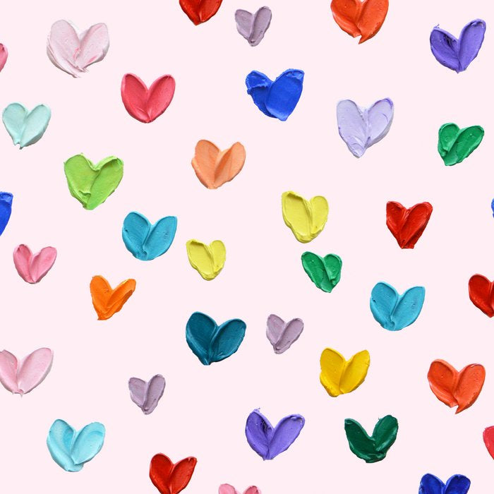 Confetti Hearts on Pink Coffee Mug Gallery Image 2