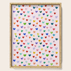 Confetti Hearts on Pink Serving Tray Gallery Image 1