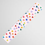 Confetti Hearts on Pink Table Runner Gallery Image 3
